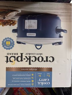 Crockpot 7qt  feeds 9 + people
