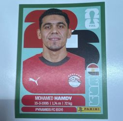Panini FIFA Mohamed Hamdy Egypt Green Border