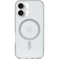 OtterBox Symmetry Series MagSafe iPhone 16 Case — Stardust Clear Glitter — New 77-96380