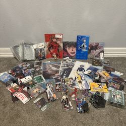 Huge Neon Genesis Evangelion Anime Lot – Figures, Model Kits, Cards, Straps, Keychains & More – Many NEW/SEALED