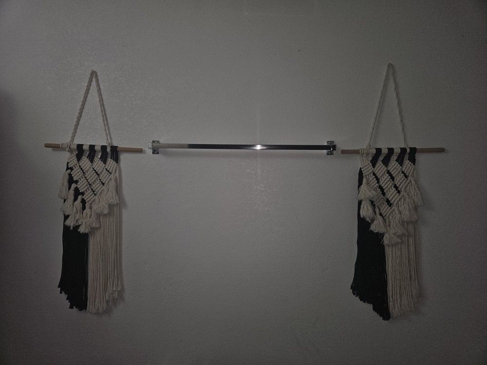 2 Macrame Wall Decor