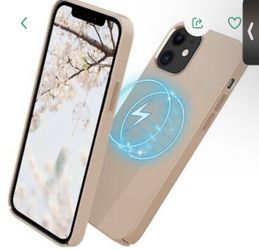 Magnetic Case Designed for iPhone 12/ iPhone 12 Pro 6.1 inch, Non-Slip
