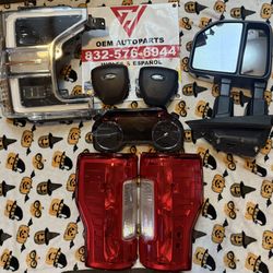 2017 2018 2020 2021 Ford Super Duty F-250 F-350 Front Headlight LED And Halogen Rear Taillight’s