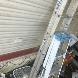 A 16 footer a 16 foot ladder and a 6 foot ladder. I’ll take 50 bucks for both.