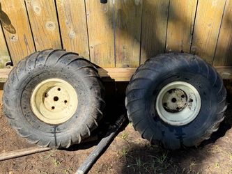 Sand tires and wheel