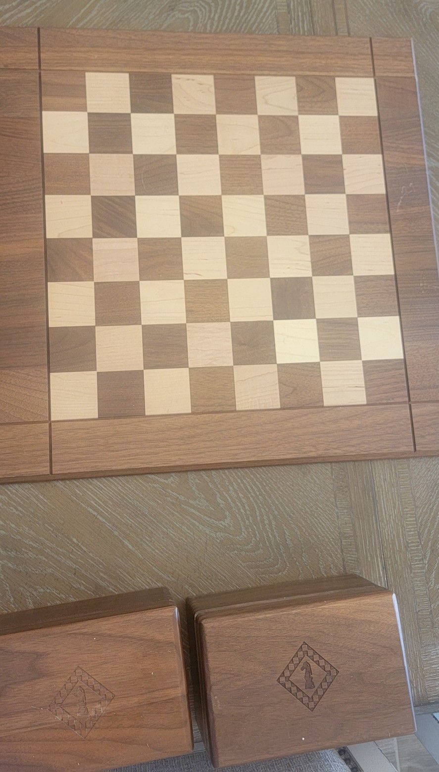 Wooden Chess Set.