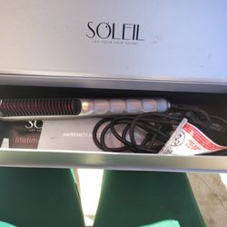 Soleil Styling Comb Silver & Pink.......