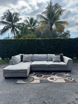 Light Beige City Furniture Sectional Sofa (Delivery Available)