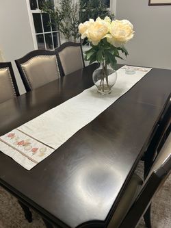 1 Table and 6 Chairs