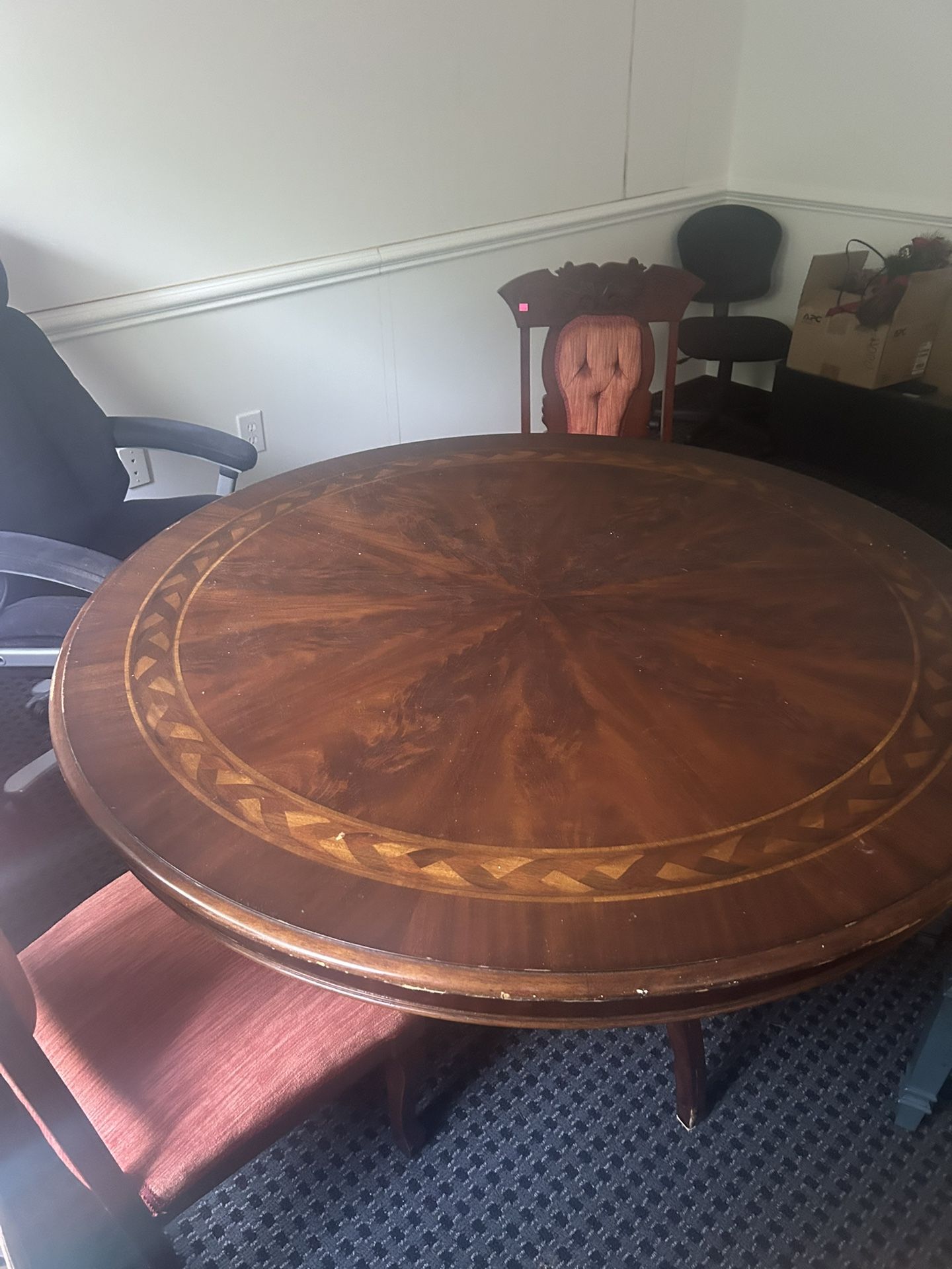 Tricolor Wooden Table