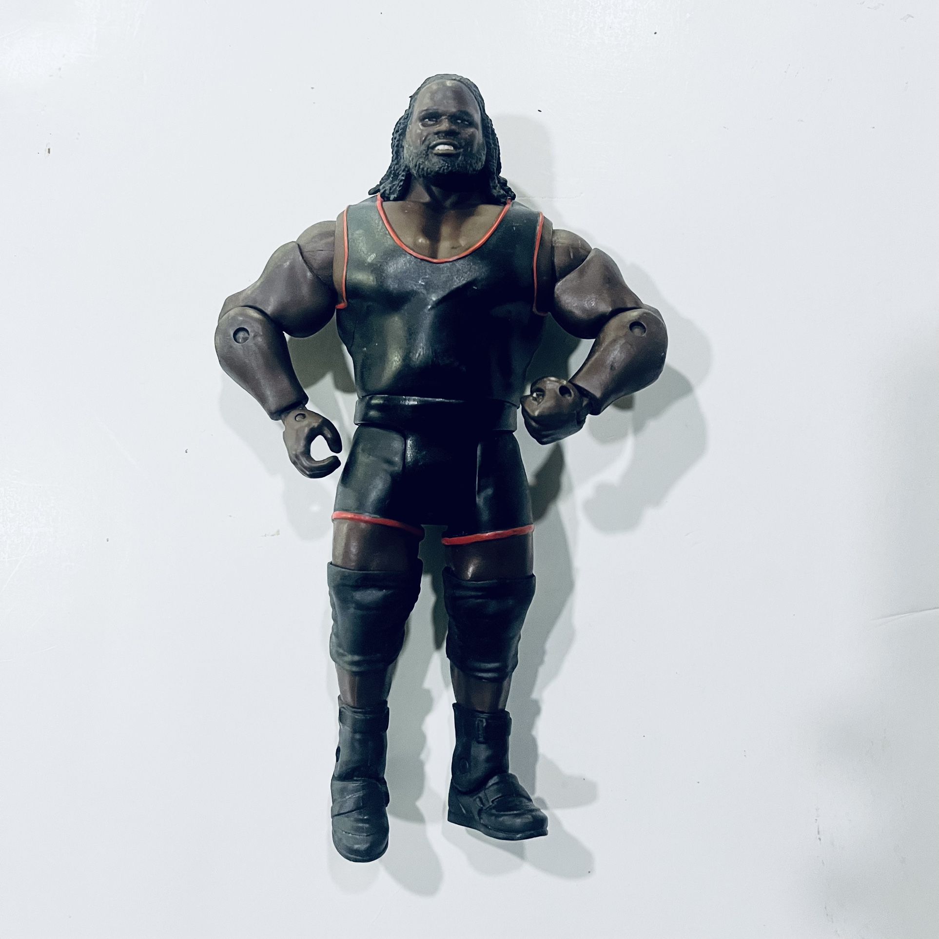 Mark Henry, WWE Wrestling Action Figure, Mattel AEW “World’s Strongest Man” 2010