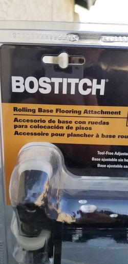 Bostitch rolling base flooring attachment. BTFAF00TG2. BRAND NEW IN SEALED PACKAGE.