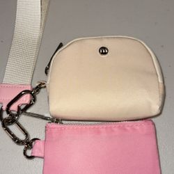 Wristlet With 2 Pouches