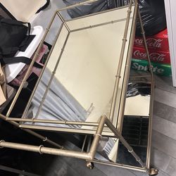 Glass Bar cart