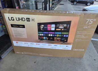 75UA77 75” Lg smart 4k led Uhd tv
