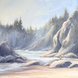 Original Oil Large La Push  Painting 