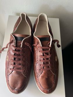 Gucci Brown Python Sneakers Gucci Size 12