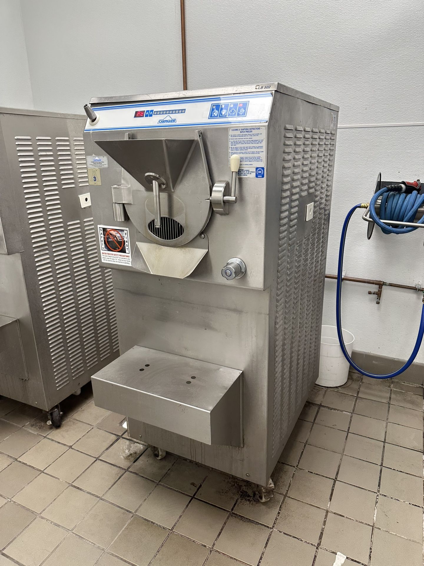 Carpigiani Lb502 Ice Cream Gelato Batch Freezer