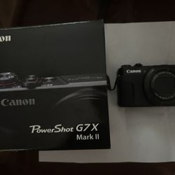 Canon PowerShot G7X Mark ll