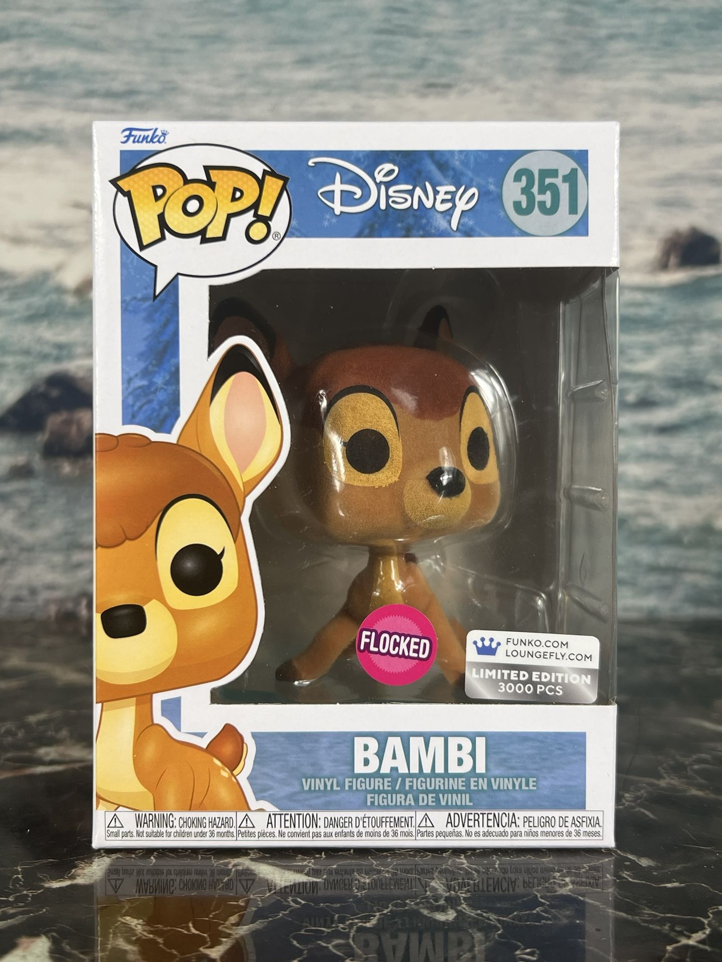 Funko Pop Bambi Flocked