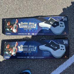 Guitar hero guitar ps2