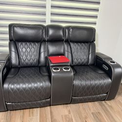 Ashley Recliner sofa And Love Seat