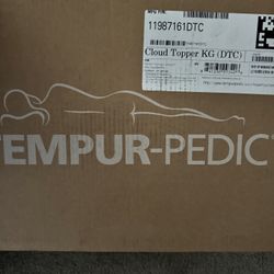 King Size Tempur-Pedic Cloud Topper