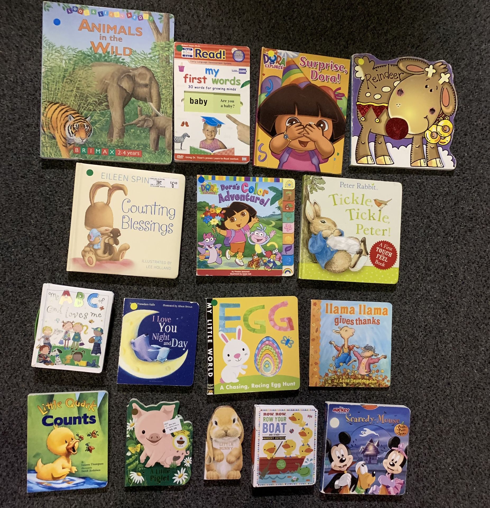 Bundle Of Toddler Board Books - $5 For All