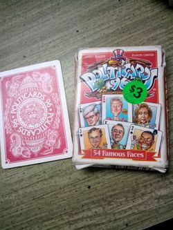 Politicards, 52 Card Deck Playing Cards