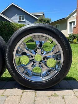 6 Lug Nut Rims & TIRES/ Rines & LLANTAS De 6 birlos (6x5.5) Size: 20” SET OF 4