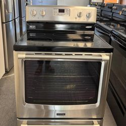 Maytag Electric Stove In Good Condiction Works Great 1216 Hartford Turnpike Vernon CT 