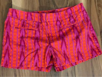 Gap Aztec Colorful Red Shorts Size 0
