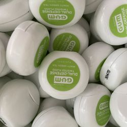 Bulk deal! 34 Packs of GUM Dual-Defense Twisted Waxed Dental Floss!
