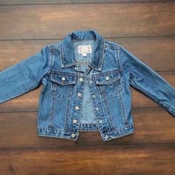 Baby Girl Clothes Old Navy Toddler Denim Jean Jacket Size 4T