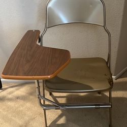 Metal Folding Desk Chair