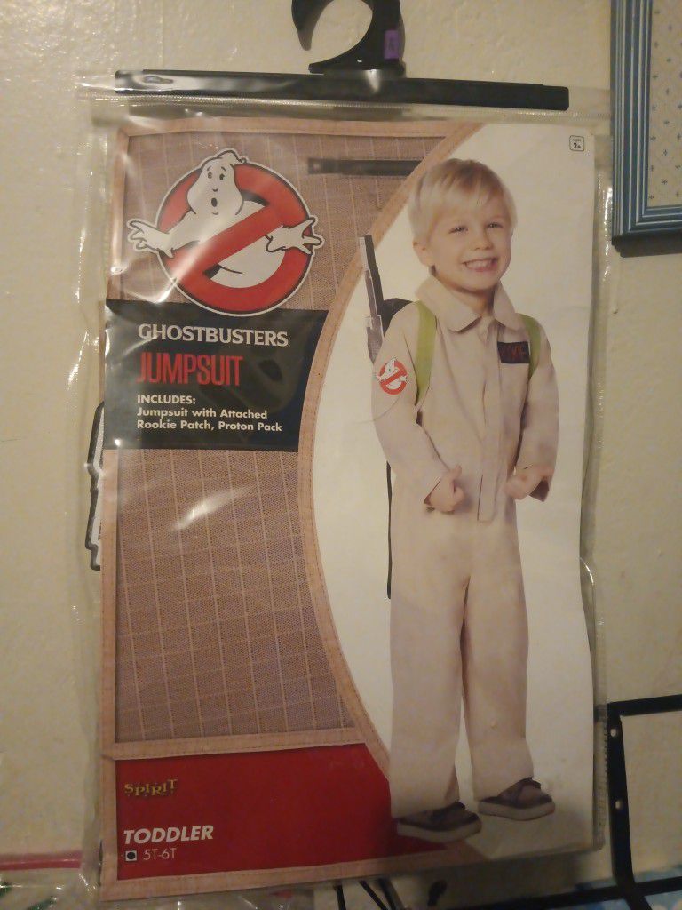 Ghostbusters Jumpsuit 5T-6T Boys Costume