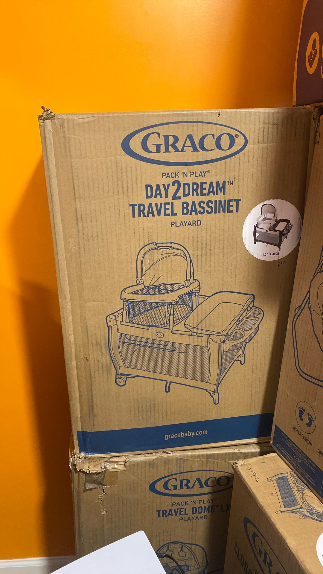 Graco Day 2 Dram Travel Bassinet