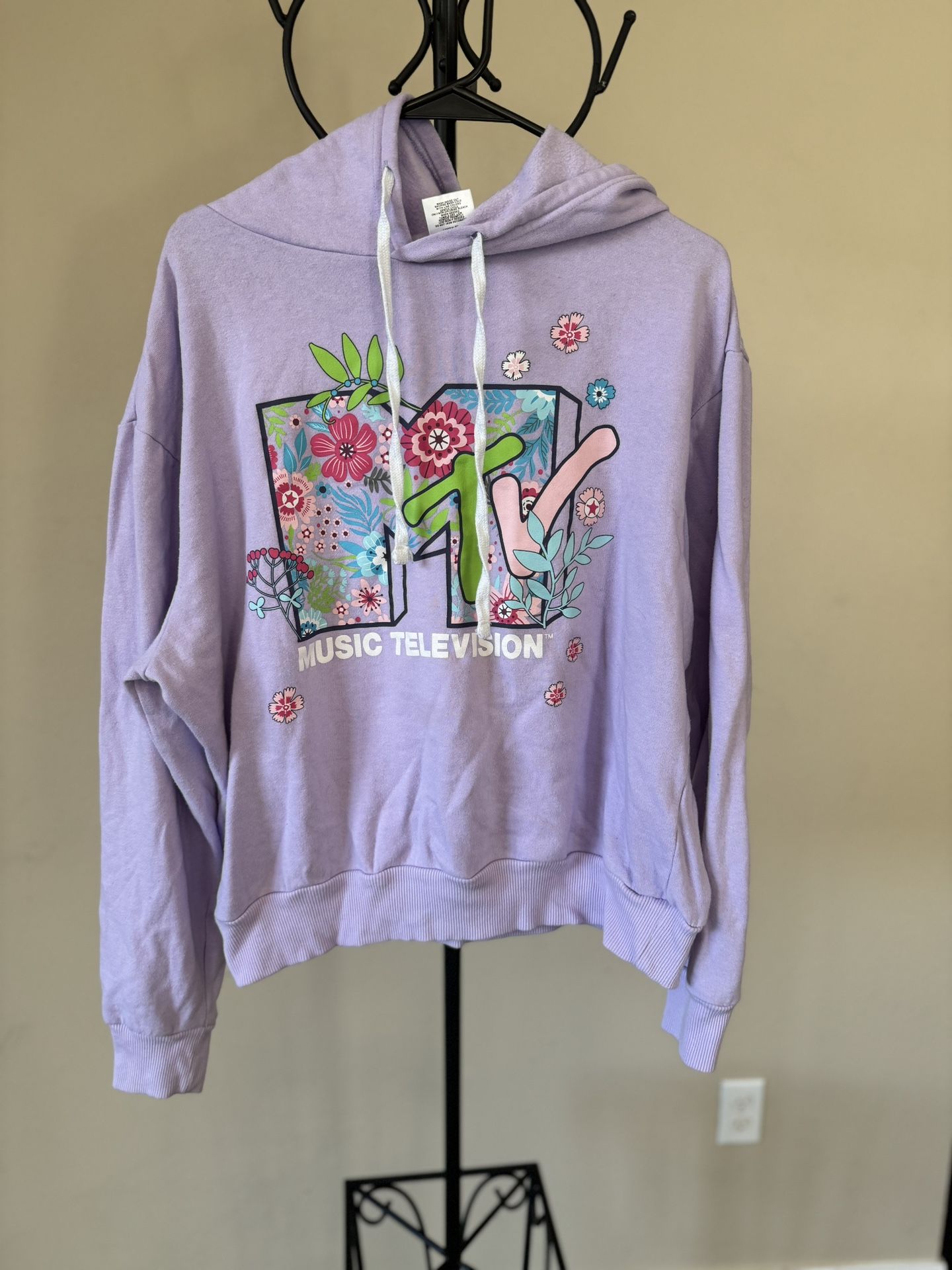 Sweatshirt MTV Hoodie Size XXL