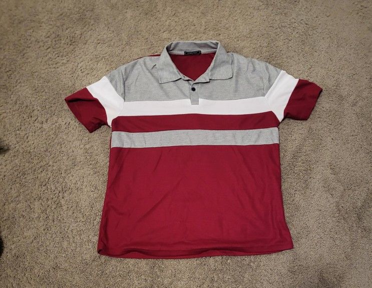 Stylish SlimWaves Colorblock Polo - Modern, Clean, and Comfortable