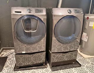 GE washer and dryer