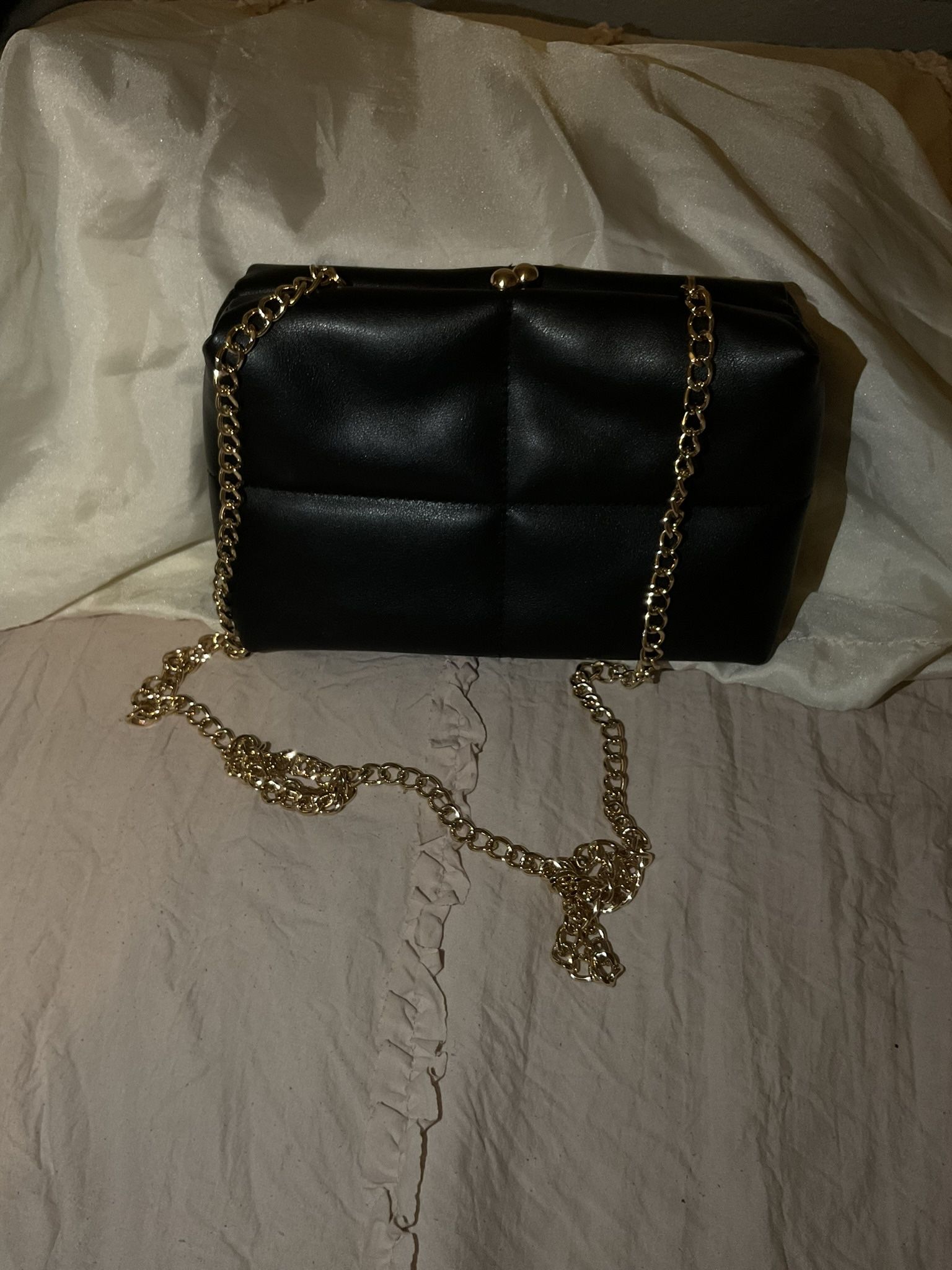 Quilted Crossbody & Clutch Bag