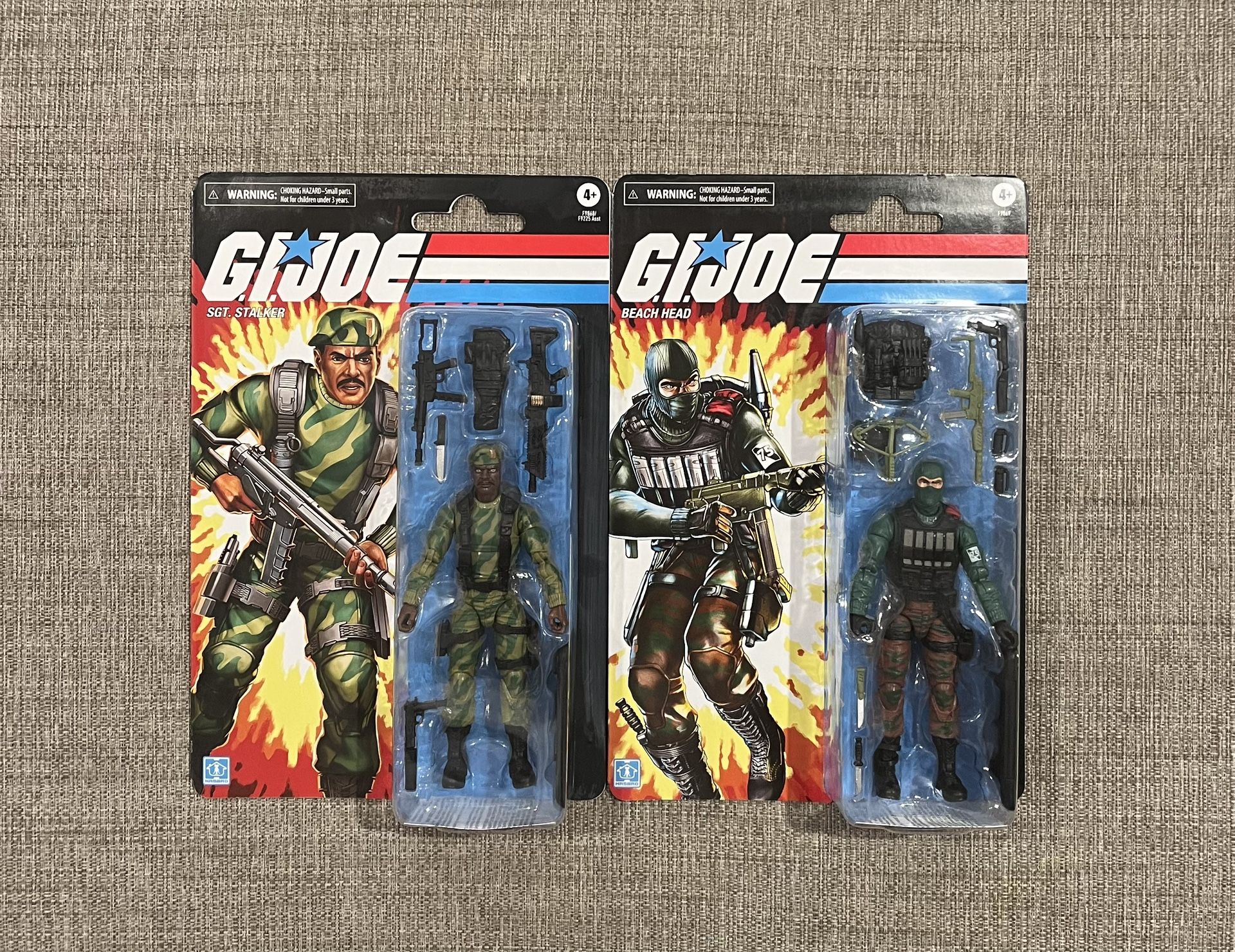 Gi Joe Classified Retro Beach Head & Stalker