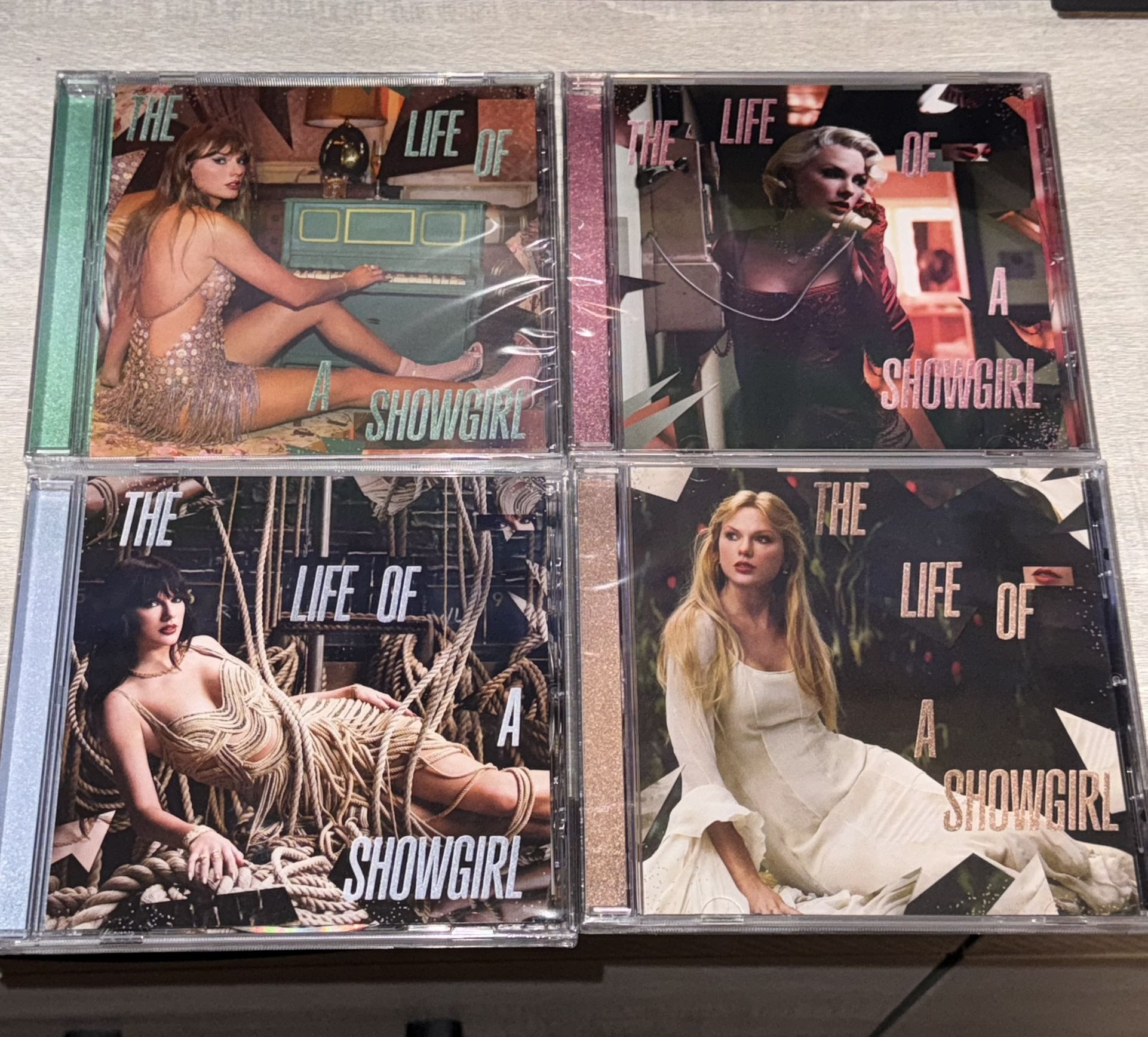 The Life of a Showgirl CD Set (4)
