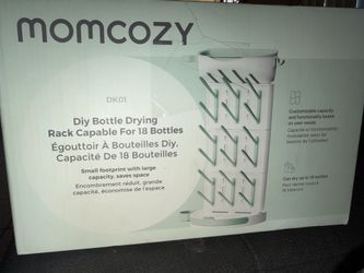 Momcozy Baby Bottle Drying Rack 18 Bottles