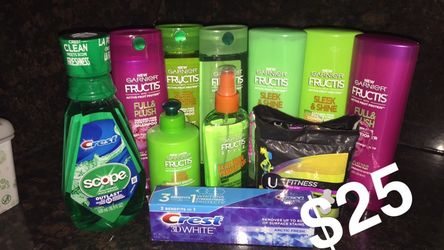 Garnier fructis crest bundle