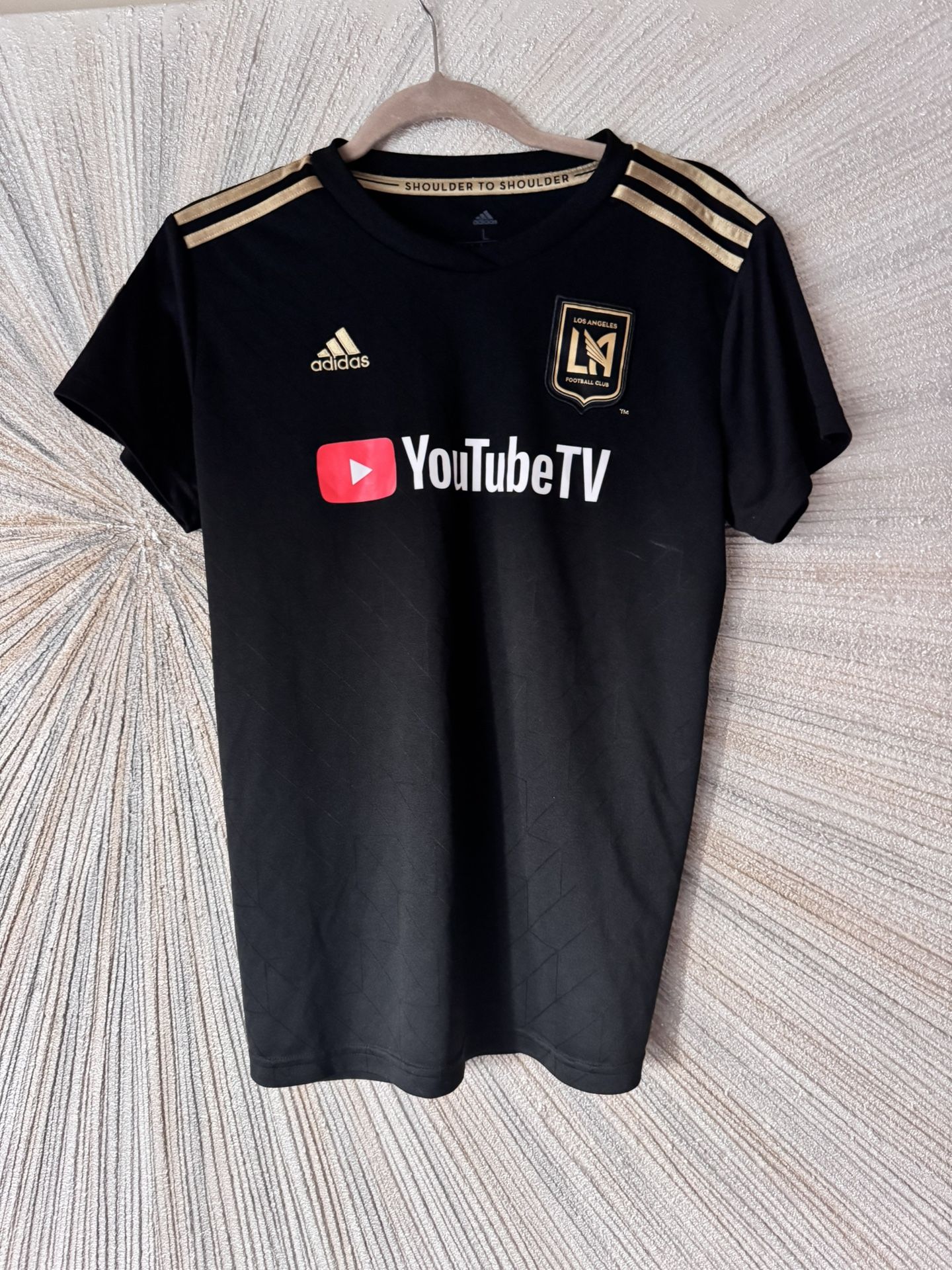 Authentic Adidas LAFC MLS soccer Jersey