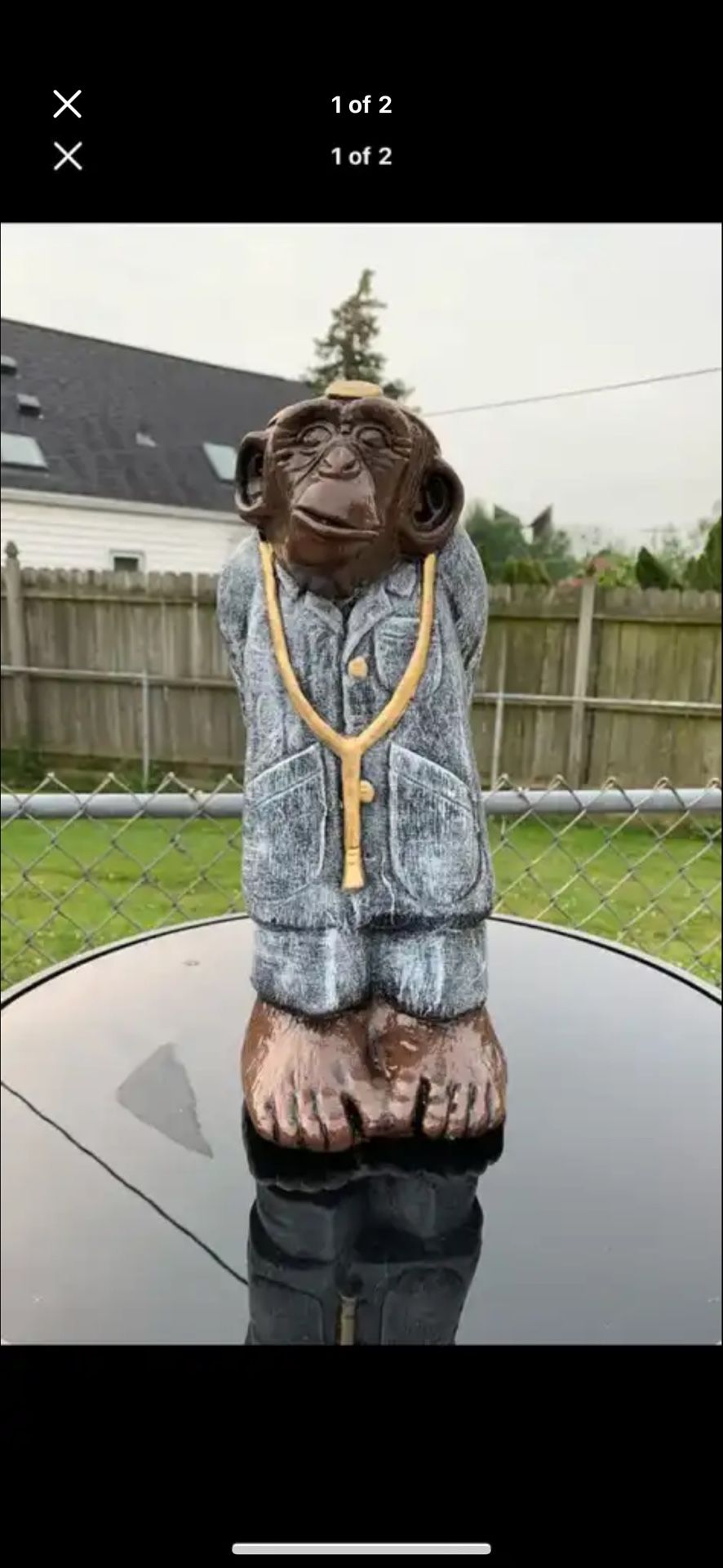 The Monkey Doctor Statue