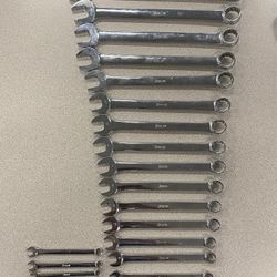 Snap-on Long Flank Wrenches, 6mm To 25mm
