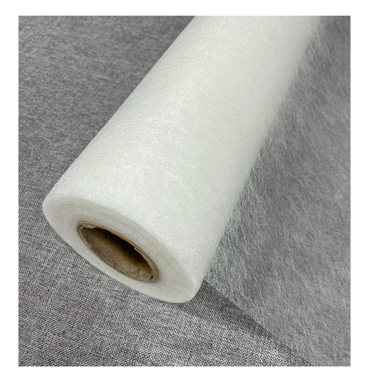 59"x 79" Double Sided Iron-On Adhesive Fusible Interfacing Webbing for Sewing,Lightweight White Inte