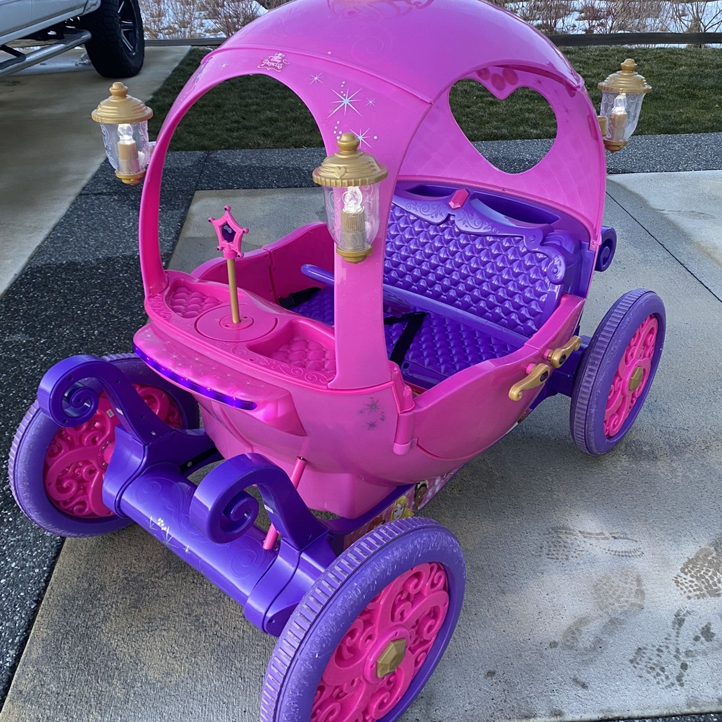 Princess chariot power best sale wheels